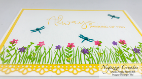 Nigezza Creates with Stampin' Up! and Field Of Flowers & Ornate Borders