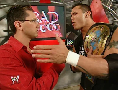 WWE Bad Blood 2004 Review - Todd Grisham interviews Randy Orton