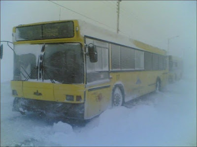 Salji Tebal Yang Melanda Siberia