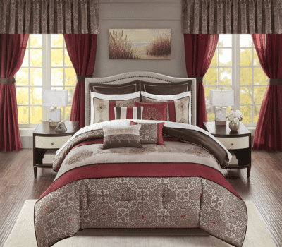 24-Piece Bedding Comforter Set