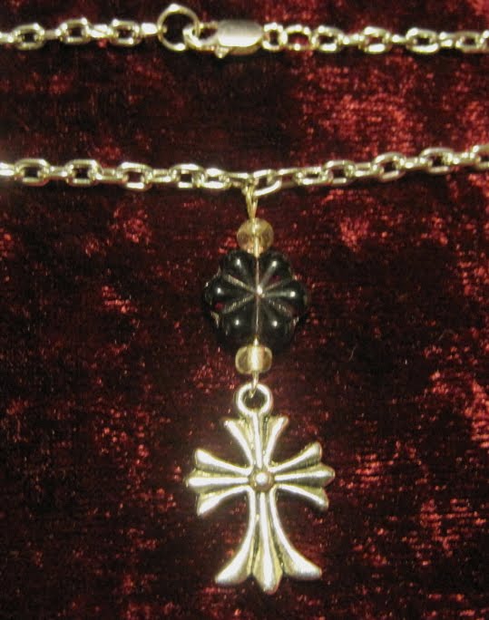 gothic crosses drawings. Gothic Cross Necklace