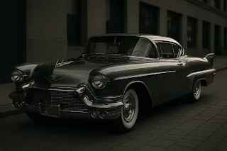Cadillac tailfin detail