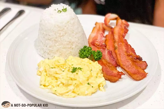 Classic Bacon and Eggs of Early Bird, Robinsons Manila