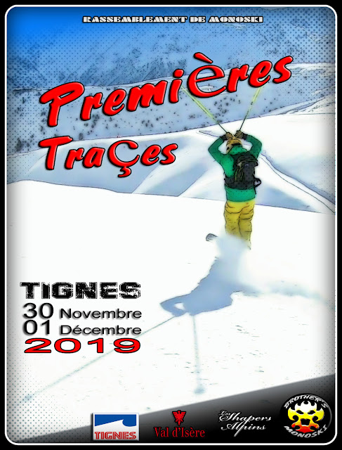 Affiche les Premières Traces rdv de monoski