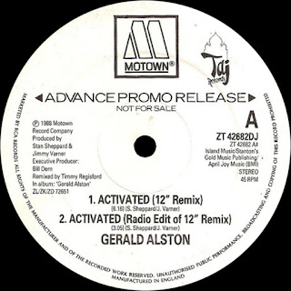 Activated (12" Remix) - Gerald Alston http://80smusicremixes.blogspot.co.uk