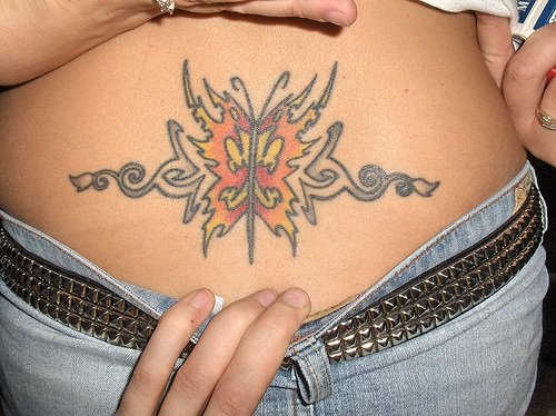 For such reason, the snake makes an excellent choice for lower back tattoos. Another way to express your