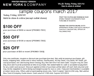 free New York And Company coupons march 2017