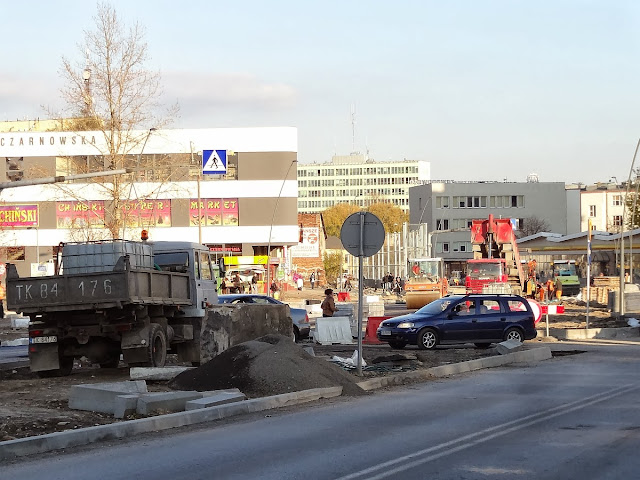 Węzeł Drogowy Żelazna. Ulica Czarnowska