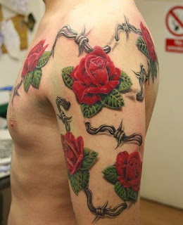 Barb Wire Tattoo Designs-something that draws attention and adds spice to your style.44444