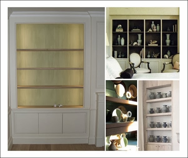 Decoration open cabinetry