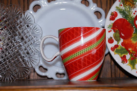 Christmas mug detail
