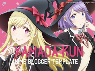 Yamada-kun Anime Blogger Template