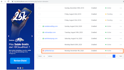 Cara Mendaftarkan Domain TLD IDCloudhost Ke Hosting Gratis Cloudflare