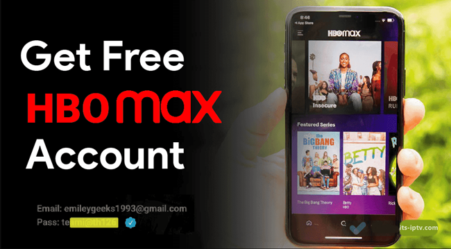 Free HBO MAX Account & Password in 2023