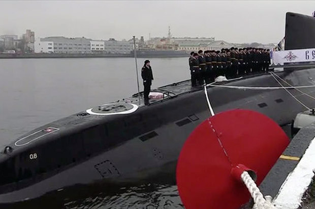Rusia Luncurkan Kapal Selam Super Siluman Veliky Novgorod