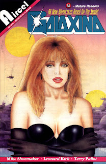 Cover of Galaxina #3 from Aircel Publishing