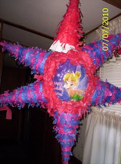 Piñatas Tinkerbell, parte 1