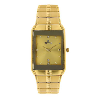 Golden Dial Golden Metal Strap Watch