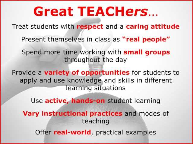 Great teachers treat students with respect ~ Best Quotes 365