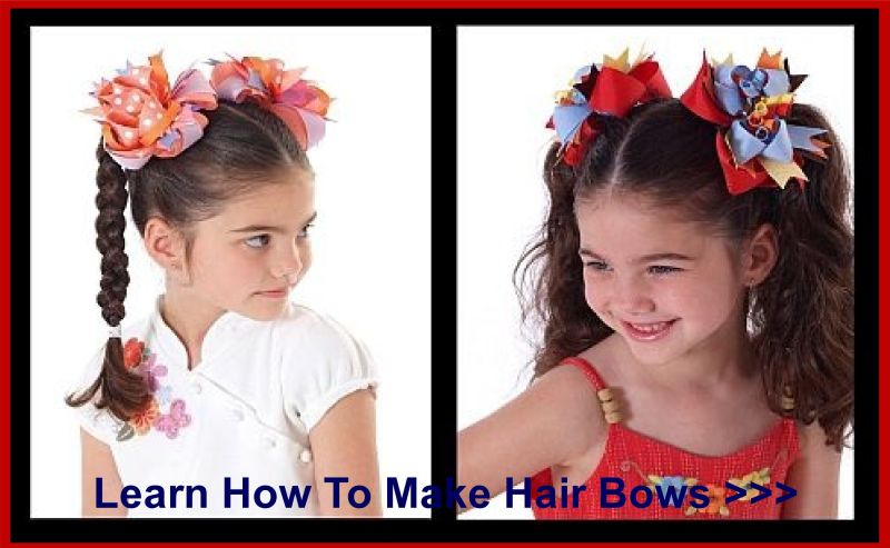 How To Make Hair Bows. Want to learn how to make Hair