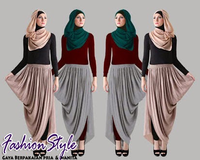  Model  Celana  Panjang Wanita Muslimah  trend busana 2014
