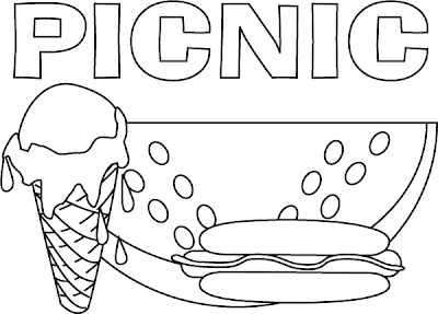 Summer Coloring Pages