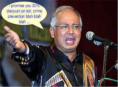Najib 100th Day promises