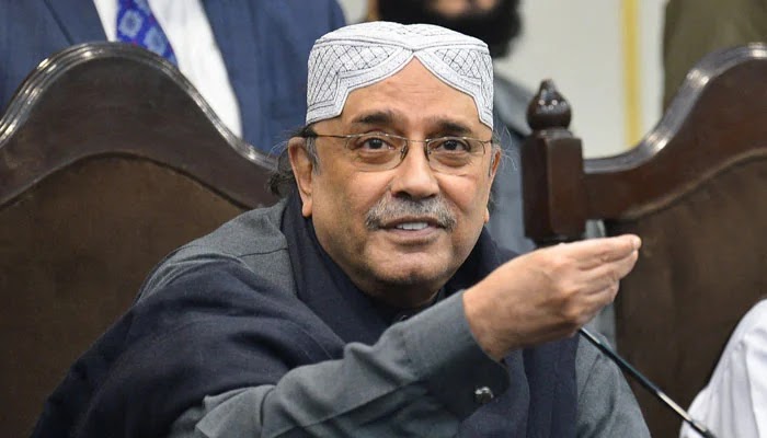 Asif Zardari expressed his great desire