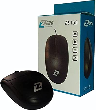 ماوس ليزر شعبي من Zero للكمبيوتر واللاب توب يو إس بي USB، ZR-150