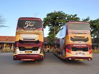 Bus MAN R37 dan RR4 Terbaru PO Nusantara