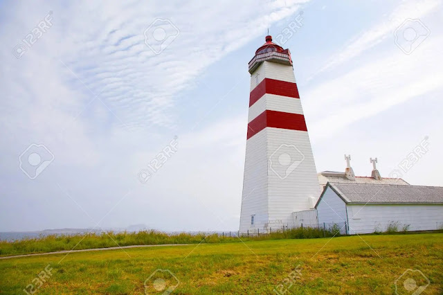 Godøy Island and the Alnes Lighthouse