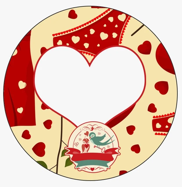 Toppers or Free Printable Candy Bar Labels for Valentine's Birds.