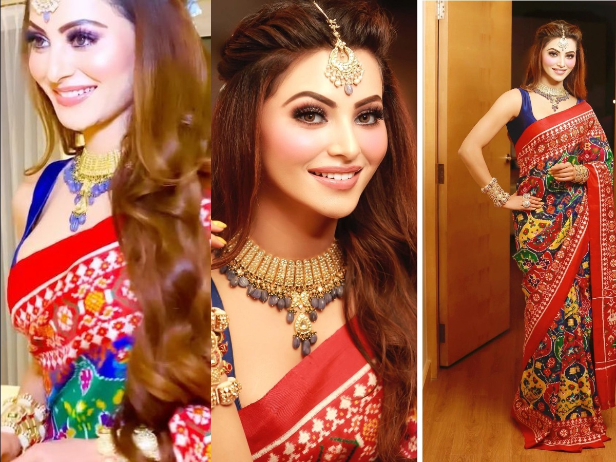 VIRAL PICTURES! Urvashi Rautela traditional look worth WHOPPING Rs 58 lakh will leave you in awe