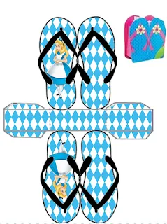 Alice in Light Blue: Free Printable Boxes.