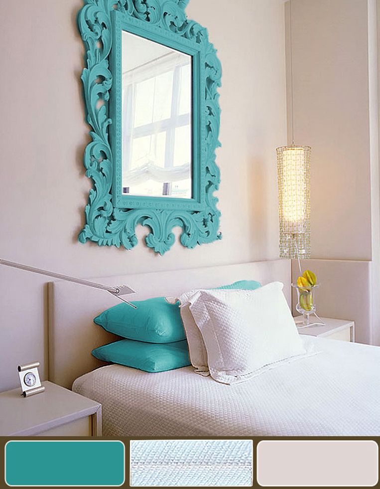 Bedroom decorating ideas turquoise - Decorsart