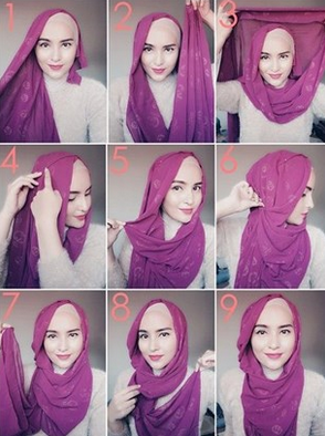 Tutorial Hijab Modern ala Zaskia Sungkar Terbaru 2016