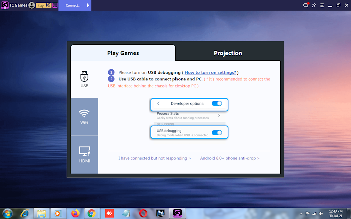 Open TC Games on Windows 7 PC