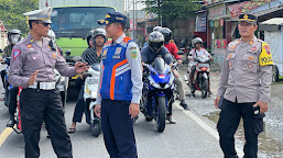  Polisi Banyumas Lakukan Simulasi Pemasangan APIL, Ini Tujuannya