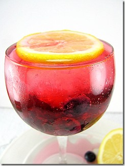 cool refreshing seltzer drink