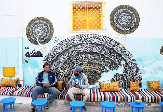 djerbahood, street art, djerba, tunesië, medina, straatkunst tunesië