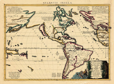 Atlantis insula map