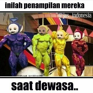 15 Meme Teletubbies Indonesia Lucu yang bikin Ngakak 