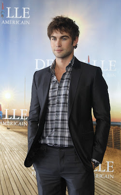 Chace Crawford promoting 