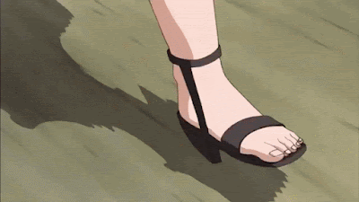 Anime Feet: Naruto Shippuden: Yurika