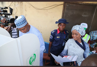 Saraki Casts His Votes For Governorship/house Of Assembly Candidates