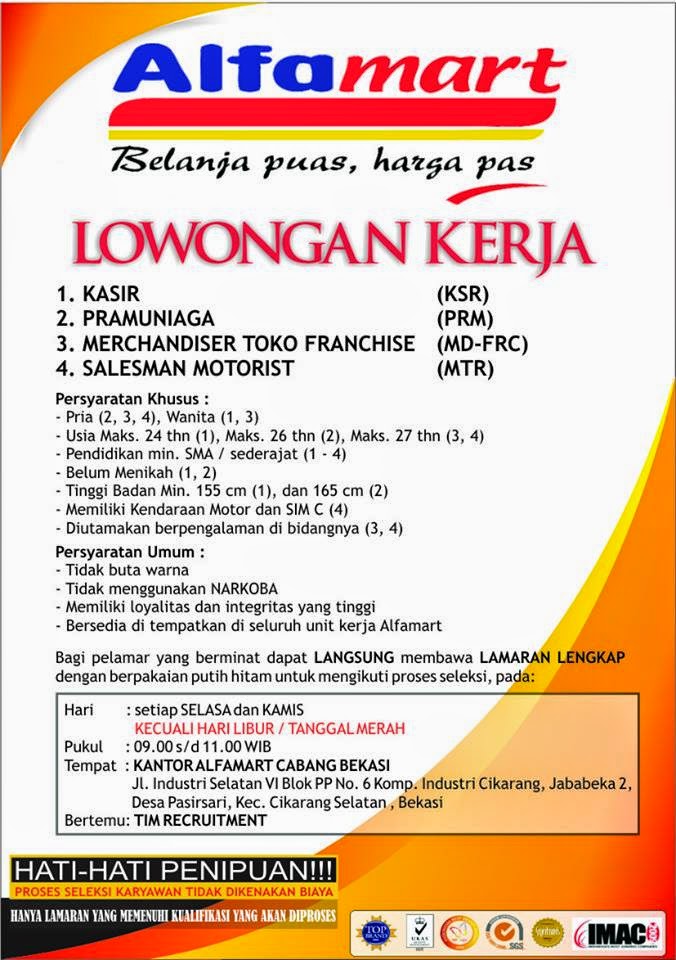 Contoh Iklan Lowongan Kerja Komputer - Contoh Four