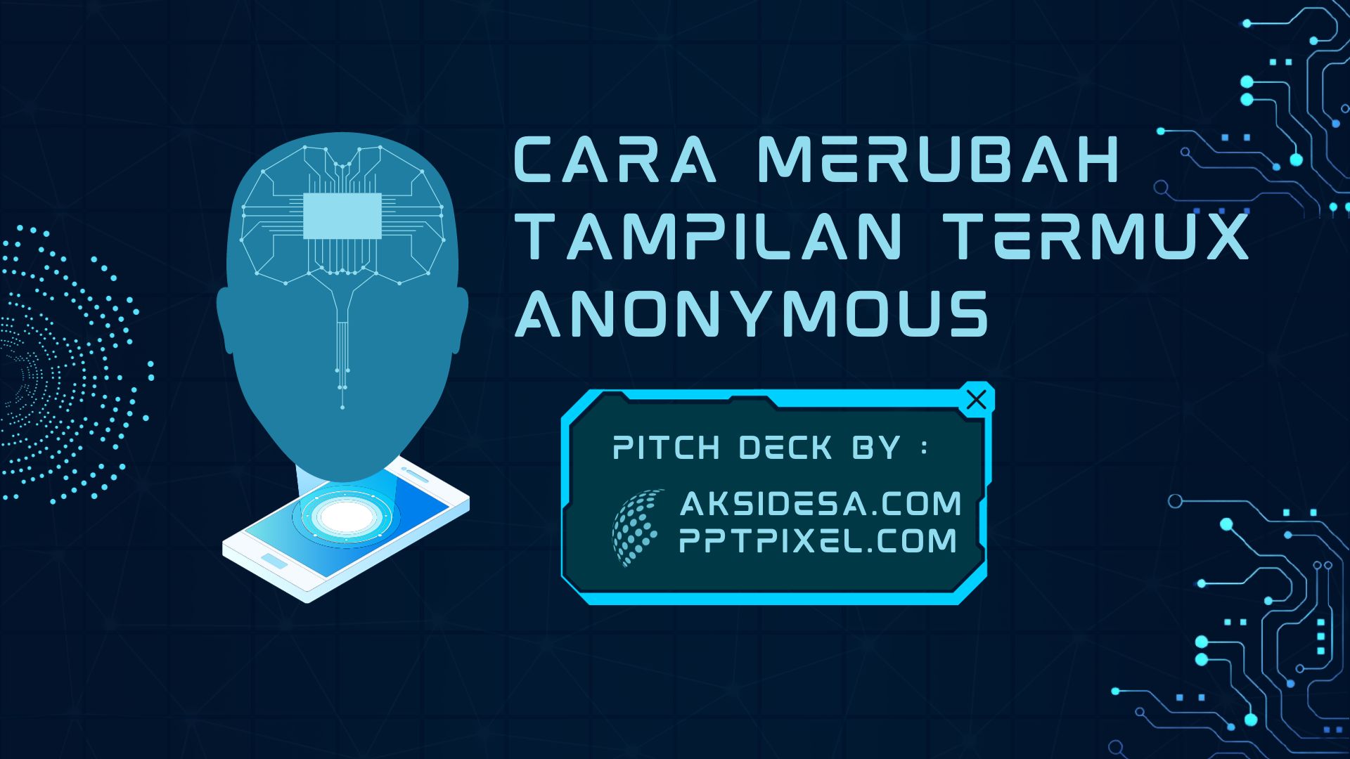 Cara Merubah Tampilan Termux Anonymous, Trik Hacker Anak Desa