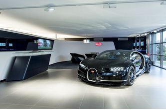 Bugatti inaugurates designed newly