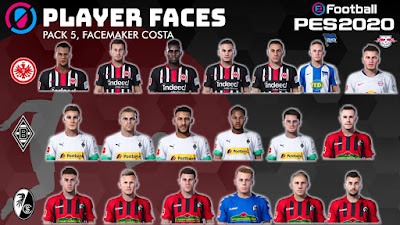 PES 2020 Facepack V5 by Costa