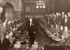 Simultaneas de ajedrez dadas por Alekhine en el Ateneu Barcelonès en 1935